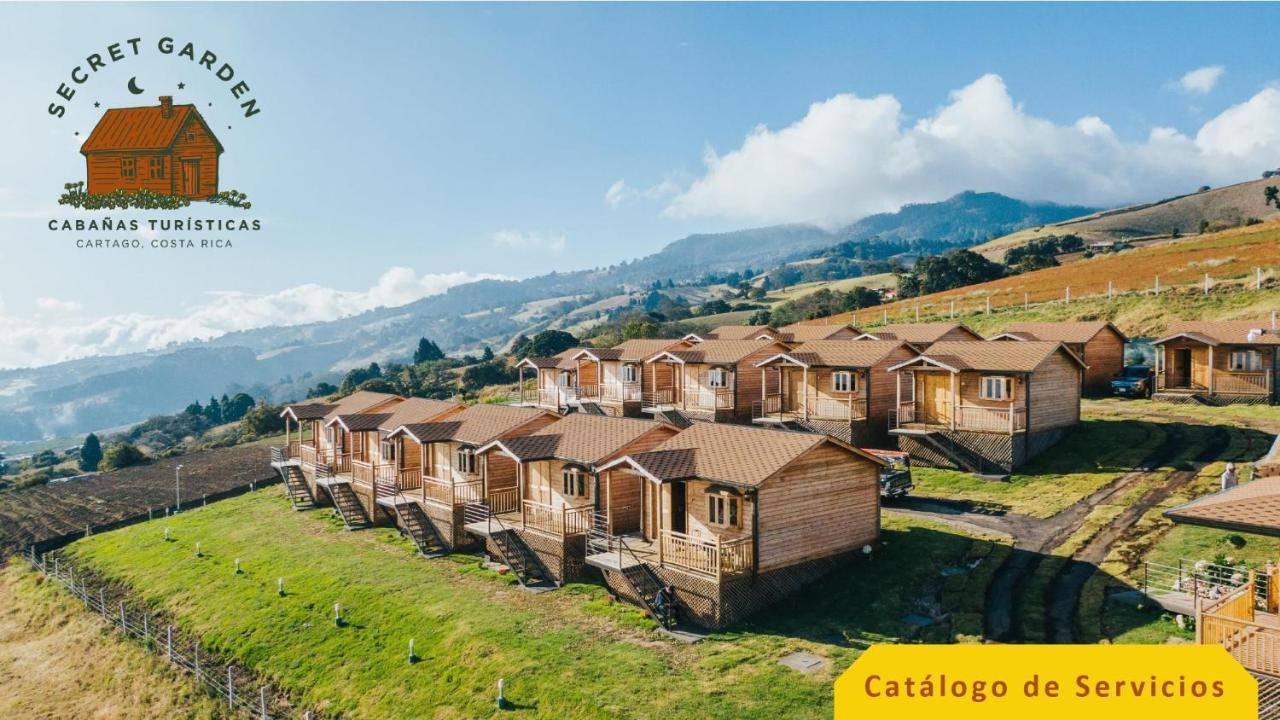 Hotel Cabanas Y Mirador Secret Garden Cr Cartago Exteriör bild